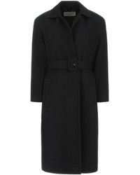 Dries Van Noten - Belted Waist Long-Sleeved Coat - Lyst