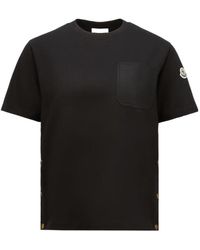 Moncler - Pocket Detailed Crewneck T-Shirt - Lyst