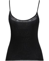 Chloé - Solid Color Sleeveless Knit Top - Lyst