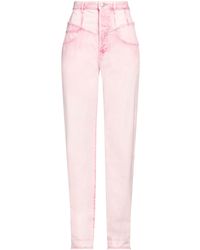 Isabel Marant - Solid Color Denim Trousers - Lyst