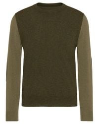 Maison Margiela - Two-Tone Knitted Jumper - Lyst