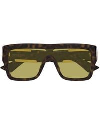 Bottega Veneta - Eyewear Geometric Frame Sunglasses - Lyst