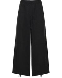 C.P. Company - Cotton-Nylon Blend Wide-Leg Pants - Lyst