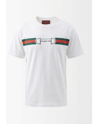 Gucci - Cotton Jersey T-Shirt - Lyst