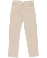 Jacob Cohen - Edo Logo-Embroidered Jeans - Lyst