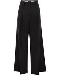 Weekend by Maxmara - Adelfi Stretch Wool Trousers - Lyst
