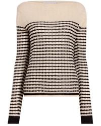 Proenza Schouler - Striped Knitted Top - Lyst