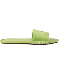 JW Anderson - Whipstitched Suede Slides - Lyst