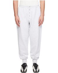Entire studios - Button-Detail Sweatpants - Lyst