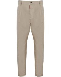 DSquared² - Cropped Tapered Pants - Lyst