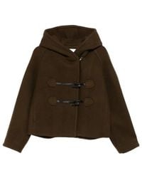 Low Classic - Wool Blend Single-Breasted Coat - Lyst