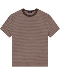 A.P.C. - Josh Striped T-Shirt - Lyst