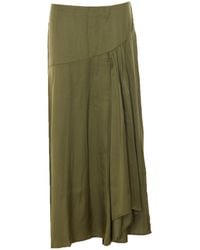Essentiel Antwerp - Jiselle Pleated Midi Skirt - Lyst