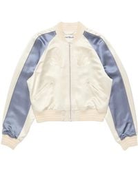 Acne Studios - Logo-Embroidered Bomber Jacket - Lyst