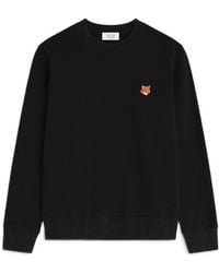 Maison Kitsuné - Maison Kitsuné Fox Head Regular Sweatshirt - Lyst