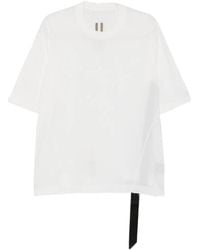 Rick Owens - Seam-Detail T-Shirt - Lyst