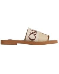 Chloé - Woody Slippers - Lyst