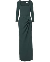Safiyaa - Mahir Draped Crêpe Gown - Lyst