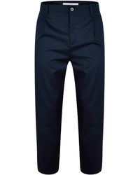 Valentino - Pleat Detail Tapered Trousers - Lyst