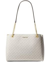 Michael Kors - Soho Medium Signature Logo Tote Bag - Lyst
