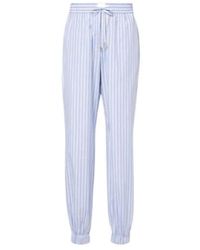 The Attico - Striped Cotton Pajama Pants - Lyst