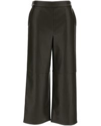 Max Mara - S Straight-Leg Cropped Pants - Lyst