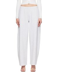 Alexander Wang - Crystal Mid-Rise Relaxed Sweatpants - Lyst