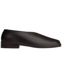 Lemaire - Square-Toed Flats - Lyst