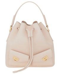 Ferragamo - Ferragamo Multipocket Bucket Bag - Lyst