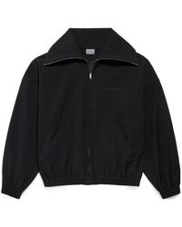 Balenciaga - Zip-Up Jersey Jacket - Lyst