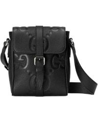Gucci - N Small Jumbo Gg Foldover Top Messenger Bag - Lyst
