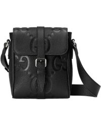 Gucci - N Small Jumbo Gg Foldover Top Messenger Bag - Lyst