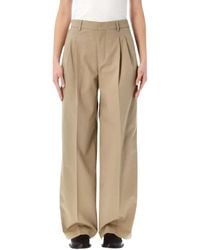Ami Paris - Pleated Trousers - Lyst