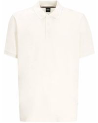 BOSS - Logo-Embroidered Polo Shirt - Lyst