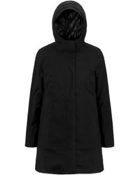 K-Way - Mathiel Bonded Urban 3/ Length Padded Jacket - Lyst