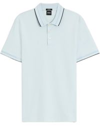 BOSS - Short-Sleeved Polo Shirt - Lyst