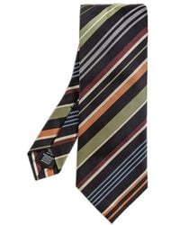Paul Smith - Striped Pointed-Tip Tie - Lyst