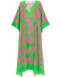 Dries Van Noten - Oversized Graphic Printed Kaftan - Lyst