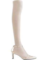 Jil Sander - Pointed Knee-Length Boots - Lyst