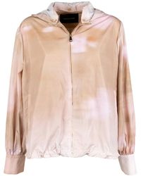 Fabiana Filippi - Floral-Print Hooded Jacket - Lyst