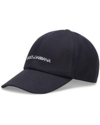 Dolce & Gabbana - Logo Embroidered Baseball Cap - Lyst