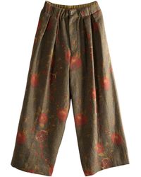 Uma Wang - Button Casual Pants - Lyst