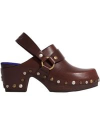 Chloé - Chloé Talis Wedge Clogs - Lyst