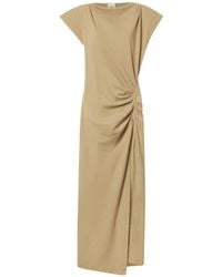 Isabel Marant - Nadela Long Dress With Ruffles - Lyst