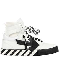Off-White c/o Virgil Abloh - Vulcanized High-Top Sneakers - Lyst