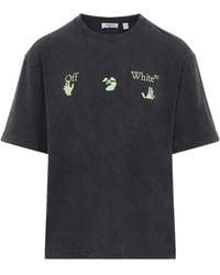 Off-White c/o Virgil Abloh - Bacco Arrow Skate Crewneck T-Shirt - Lyst