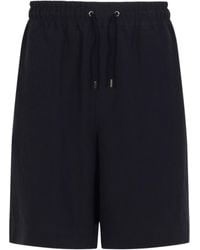 Giorgio Armani - Relaxed Fit Drawstring Shorts - Lyst