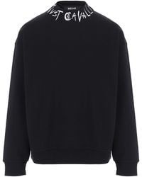 Just Cavalli - Logo Crew Neck Sweatshirt - Lyst