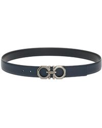 Ferragamo - Ferragamo Logo Buckled Reversible Belt - Lyst