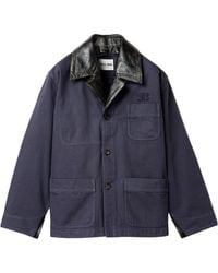 Miu Miu - Patch-Pocket Denim Jacket - Lyst
